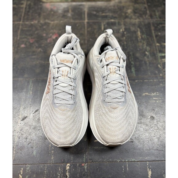 HOKA Gaviota 5 Harbor Mist Rose Gold Women’s Size 9 Running Shoes 1134270-HMRG - Picture 3 of 6